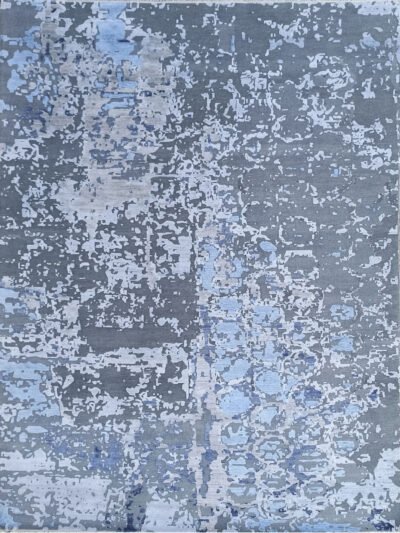 HK-019_HAND KNOTTED Hand Knotted NZ Wool and Viscose Carpet