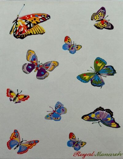 Hand Tufted New Zealand Blend Wool Rug / Viscose