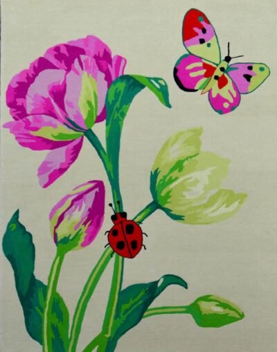 Hand Tufted New Zealand Blend Wool Rug