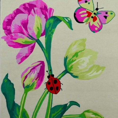 HT-043_HAND TUFTED Hand Tufted New Zealand Blend Wool Rug