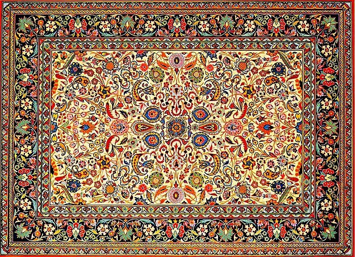 Tabriz rugs design