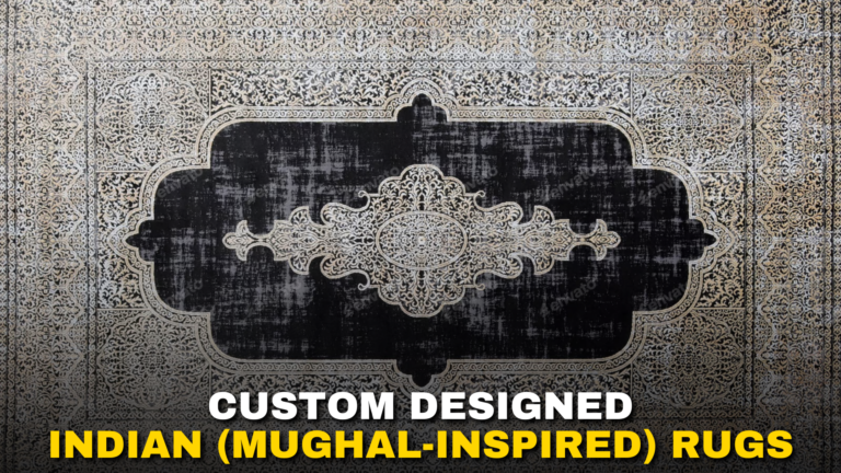 Custom Designed Indian (Mughal-Inspired) Rugs