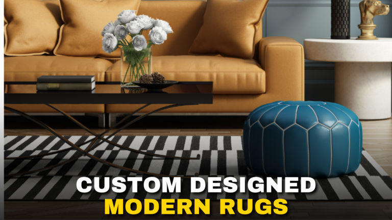Custom Designed modern rugs