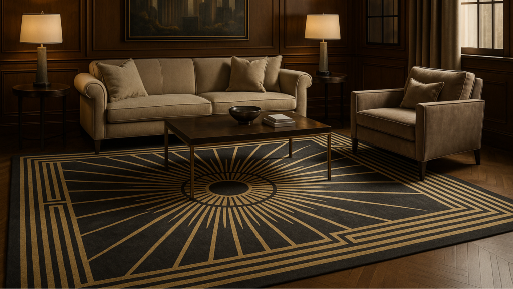 Luxury Art Deco interior